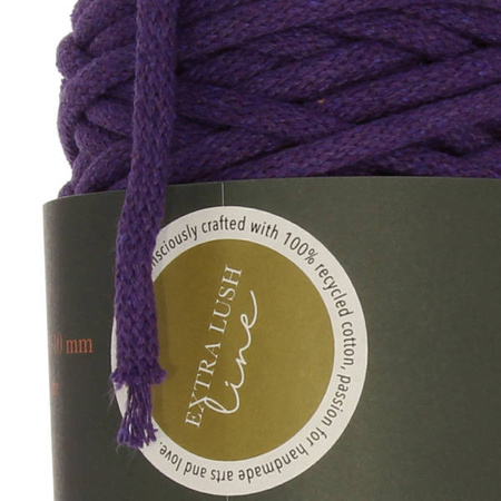 Mia Mote™ Extra Lush Line Sznurek bawełniany amethyst 7mm