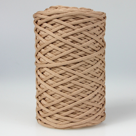 Mia Mote™ ByBag Line Sznurek Poliestrowy płaski bez rdzenia karmelowy 3mm