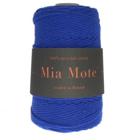Mia Mote™ Classic Line Sznurek bawełniany skręcany do makramy 3mm Chalkantyt