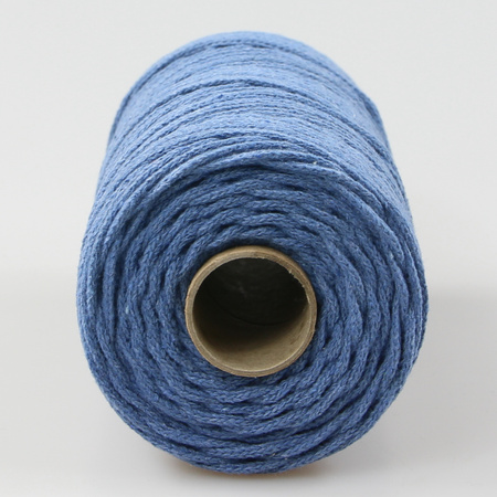 Mia Mote™ Petit Line OUTLET CUT  Sznurek pleciony bawełniany 2mm Lapis Lazuli