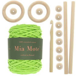 Zestaw do makramy dla początkujących 3mm z akcesoriami