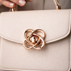 Zapięcie obrotowe do torebki 49 × 49 mm – metalowe, złote Golden Rose