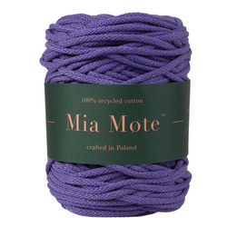 Mia Mote™ Basic Line sznurek bawełniany 5mm amethyst