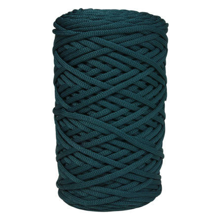 Mia Mote™ ByBag Line Sznurek Poliestrowy płaski bez rdzenia ciemny zielony malachit 3mm