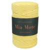 Mia Mote™ Classic Line Sznurek bawełniany skręcany do makramy 3mm yellow calcite