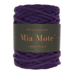 Mia Mote™ Extra Lush Line Sznurek bawełniany amethyst 7mm