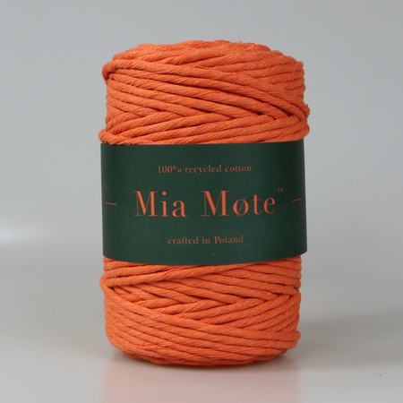 Mia Mote™ Lavish Line Sznurek bawełniany skręcany do makramy copper 5mm