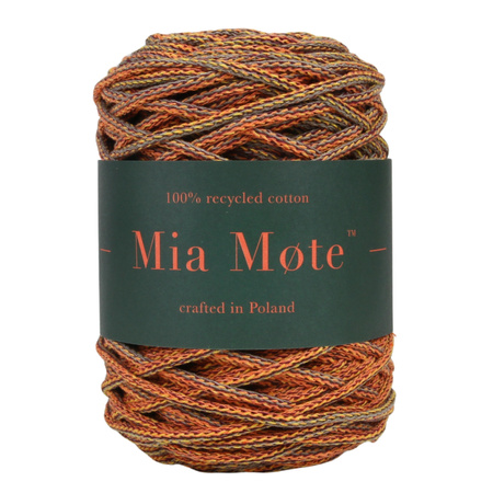 Mia Mote™ Thinny Line sznurek bawełniany 3mm miraże ombre strip