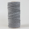 Mia Mote™ Petit Line Sznurek pleciony bawełniany 2mm  Outlet CUT Striped Flint