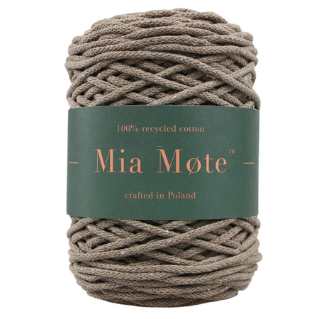 Mia Mote™ Basic Line sznurek bawełniany 5mm deep sunstone 