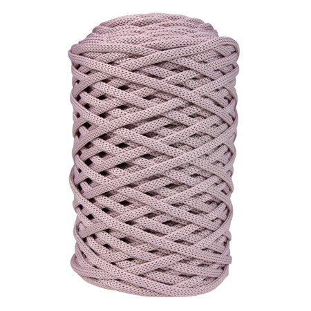 Mia Mote™ ByBag Line Sznurek Poliestrowy matowy płaski bez rdzenia pudrowy różowy lila 3mm