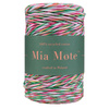 Mia Mote™ Classic Line Sznurek bawełniany skręcany do makramy 3mm stripe