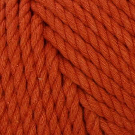 Sznurek bawełniany skręcany linka do makramy rdzawy 3PLY 3mm
