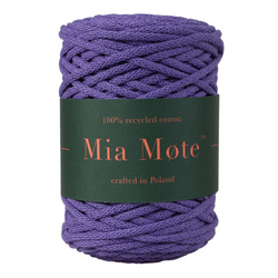 Mia Mote™ Thinny Line sznurek bawełniany 3mm amethyst