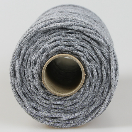 Mia Mote™ Petit Line Sznurek pleciony bawełniany 2mm  Outlet CUT Striped Flint