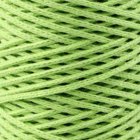 Mia Mote™ Petit Line Sznurek pleciony bawełniany 2mm Lime Quartz