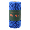 Mia Mote™ Petit Line Sznurek pleciony bawełniany 2mm  OUTLET CUT Chalkantyt