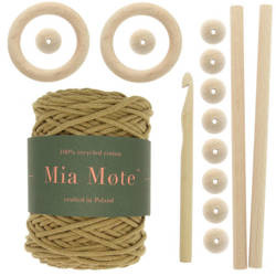 Zestaw do makramy dla początkujących 5mm z akcesoriami