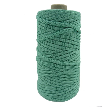Mia Mote™ ByBag Line Sznurek Poliestrowy matowy płaski bez rdzenia miętowy 3mm