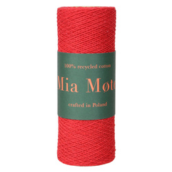Mia Mote™ / Kordonek / do szydełkowania / Czerwony