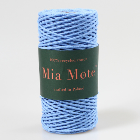 Mia Mote™ Petit Line Sznurek pleciony bawełniany 2mm OUTLET CUT  Rhodisite