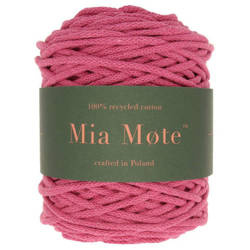 Mia Mote™ Extra Lush Line Sznurek bawełniany 7mm radiant orchid