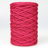 Mia Mote™ ByBag Line Sznurek Poliestrowy matowy płaski bez rdzenia malinowy 3mm