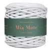 Mia Mote™ / Extra Lush Line / Sznurek Bawełniany pleciony / Do Makramy / 7mm / Grey White