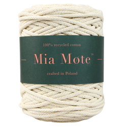 Mia Mote™ Basic Line sznurek bawełniany 5mm Citrine