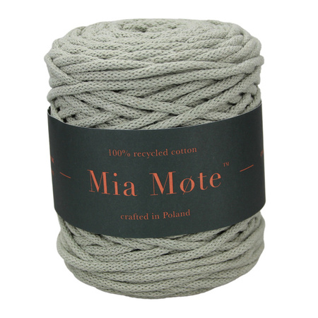 Mia Mote™ Basic Line sznurek bawełniany 5mm Olive aquamarine