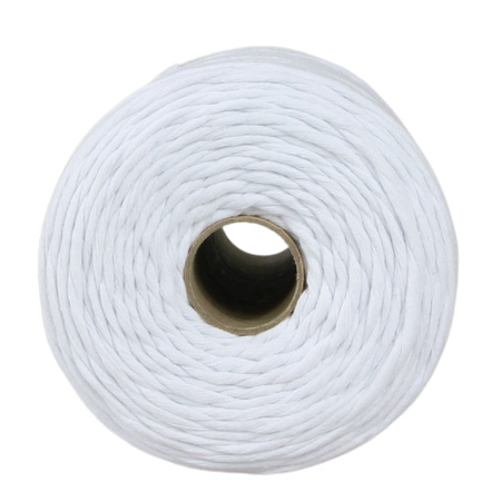 Mia Mote™ Classic Line Sznurek bawełniany skręcany do makramy 3mm chalk