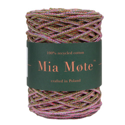 Mia Mote™ Thinny Line sznurek bawełniany 3mm miraże ombre strip