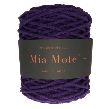 Mia Mote™ Basic Line sznurek bawełniany 5mm amethyst