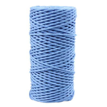 Mia Mote™ Petit Line Sznurek pleciony bawełniany 2mm OUTLET CUT  Rhodisite