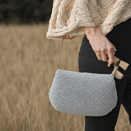 Mia Mote™ ByBag Line Sznurek Poliestrowy płaski bez rdzenia stalowy błękitny 3mm