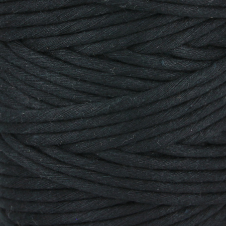 Mia Mote™ Classic Line Sznurek bawełniany skręcany do makramy 5mm shungite