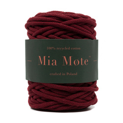 Mia Mote™ Huge Line Sznurek bawełniany pleciony 9mm ruby